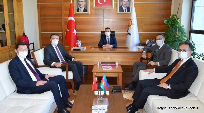 AK Parti Genel Başkanvekili Kurtulmuş, Yeni Azerbaycan Partisi heyetini kabulünde konuştu: