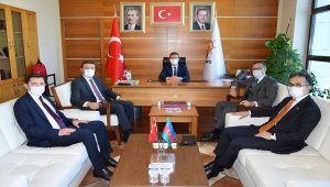 AK Parti Genel Başkanvekili Kurtulmuş, Yeni Azerbaycan Partisi heyetini kabulünde konuştu: