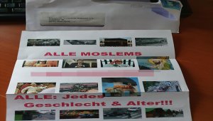 Almanya'da camiye İslam karşıtı mektup gönderildi