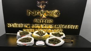 Antalya'da uyuşturucu operasyonu
