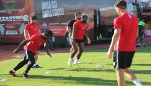 Atakaş Hatayspor, Aytemiz Alanyaspor maçı hazırlıklarını sürdürüyor