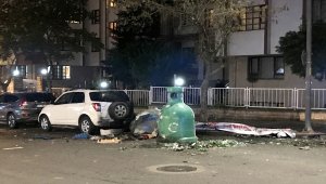 Ataşehir'de çöp konteynerinde patlama