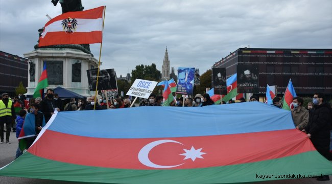 Avusturya'da, Ermenistan protesto edildi
