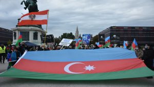Avusturya'da, Ermenistan protesto edildi