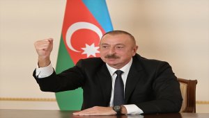 Azerbaycan Cumhurbaşkanı İlham Aliyev: "Ateşkes isteyenler Ermenistan'a silahlar gönderiyor"