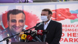 Azerbaycanlı şehit Tümgeneral Polat Heşimov'un adı Bursa'da parkta yaşatılacak