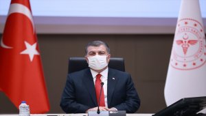 Bakan Koca: "Aşı yaygın olarak yapılabileceği güne kadar kendini virüsten koruyabilenlere çare olacaktır, kendisini koruyamayanlar için çare değildir"