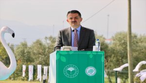 Bakan Pakdemirli Hersek Lagünü Kuş Gözlemevi'nin açılışında konuştu: