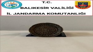 Balıkesir'de tarihi eser kaçakçılığı operasyonunda 2 kişi yakalandı