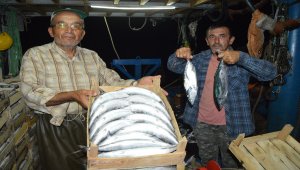 Bartın'da balıkçıların yüzü palamutla güldü