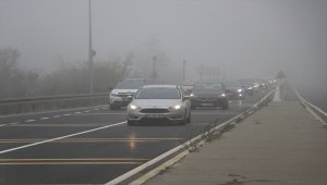 Bolu Dağı'nda yoğun sis etkili oluyor