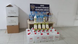 Bursa'da 160 litre sahte içki ele geçirildi