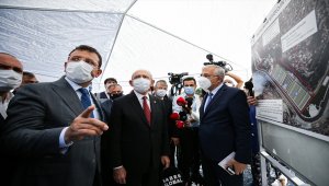 CHP Genel Başkanı Kılıçdaroğlu, İstanbul'da çeşitli incelemelerde bulundu
