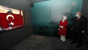 Cumhurbaşkanı Erdoğan, Cumhuriyet'in 97. Yılında Milli Mücadele Sergisi'nin açılışında konuştu: