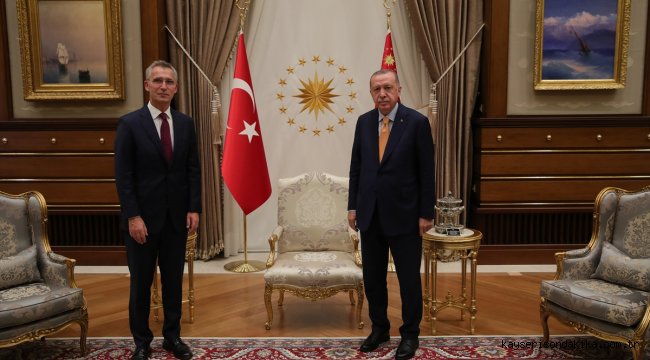 Cumhurbaşkanı Erdoğan'ın NATO Genel Sekreteri Stoltenberg'i kabulü başladı
