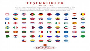 Cumhurbaşkanı Erdoğan, İzmir'deki deprem nedeniyle dayanışma mesajı veren ülkelere teşekkür etti: