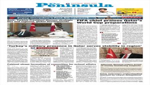 Cumhurbaşkanı Erdoğan, Katar'da yayımlanan The Peninsula gazetesine mülakat verdi: (1)