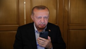 Cumhurbaşkanı Erdoğan, KKTC Cumhurbaşkanı seçilen Tatar'ı tebrik etti: