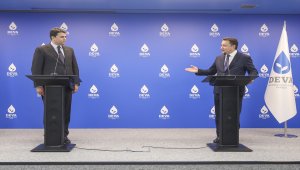 Demokrat Parti Genel Başkanı Uysal'dan Babacan'a ziyaret