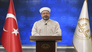 Diyanet İşleri Başkanı Erbaş, "4. Uluslararası Bilimler Işığında Yaratılış Kongresi"ne video mesaj gönderdi: