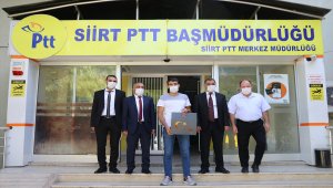 Diyarbakır ve Siirt'te PTT'den 180'inci müşteriye hediye