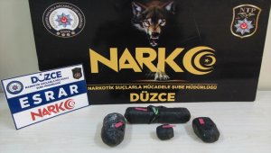 Düzce'de uyuşturucu operasyonunda 2 şüpheli tutuklandı