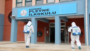 Edirne'de okullar Kovid-19 tedbirlerine göre eğitime hazırlanıyor