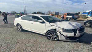 Edirne'de trafik kazası: 2 yaralı