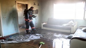 Elazığ'da evlerinde çıkan yangında 8 aylık bebek hayatını kaybetti, iki çocuk yaralandı
