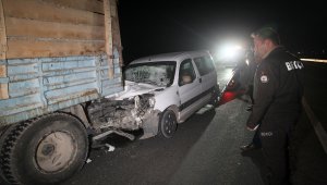 Erzincan'da trafik kazası: 1 yaralı