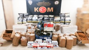 Eskişehir'de kaçak sigara operasyonunda 4 şüpheli gözaltına alındı
