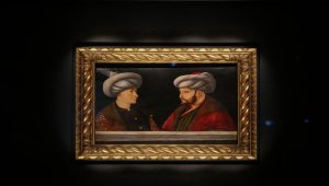 Fatih'in portresi halk ziyaretine açıldı 