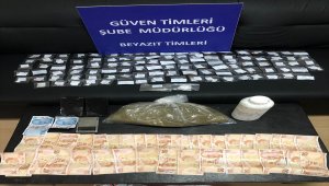 Fatih'te metruk binada uyuşturucu ele geçirildi