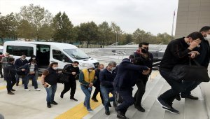 FETÖ'nün ceza infaz kurumlarındaki yapılanmasına yönelik operasyonda yakalanan 23 zanlı adliyede