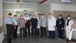 Filistinli hasta Sakarya'da yapılan böbrek nakliyle sağlığına kavuştu