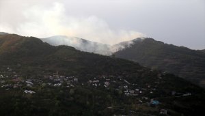 GÜNCELLEME - Kastamonu'da çıkan orman yangınına müdahale ediliyor
