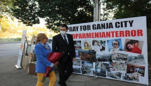 Gürcistan'da Ermenistan'ın saldırılarında hayatını kaybeden Azerbaycanlılar anıldı