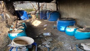 Hatay'da 3 bin 230 litre sahte içki ele geçirildi
