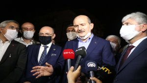 İçişleri Bakanı Süleyman Soylu, Hatay'daki orman yangınına ilişkin değerlendirmede bulundu:
