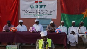 İDDEF, Burkina Faso'da Mevlid-i Şerif programı düzenledi
