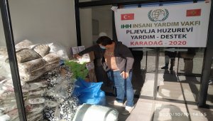 İHH'dan Karadağ'daki huzurevine insani yardım