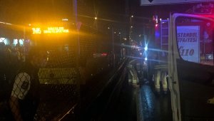 İstanbul'da metrobüs kazası