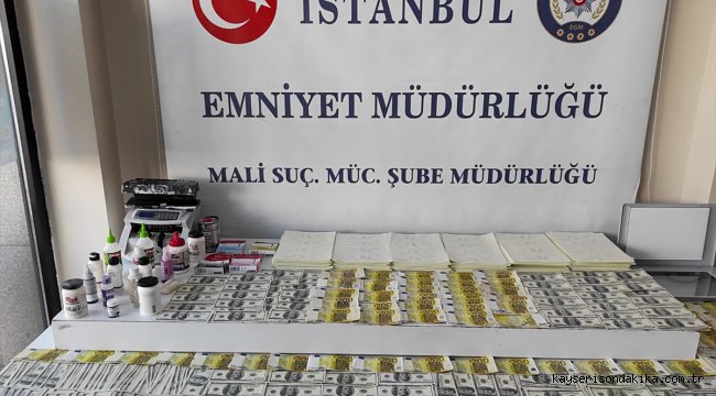 İstanbul'da sahte döviz operasyonunda 2 şüpheli yakalandı