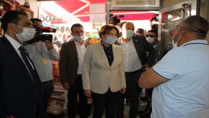 İYİ Parti Genel Başkanı Akşener, Kayseri parti teşkilatı üyeleriyle bir araya geldi