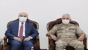 Jandarma Genel Komutanı Orgeneral Çetin'den Mardin Valisi Demirtaş'a ziyaret