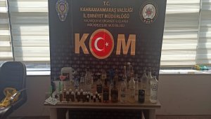 Kahramanmaraş'ta sahte içki operasyonu