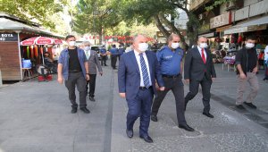 Kahramanmaraş ve Gaziantep'te Kovid-19 denetimleri