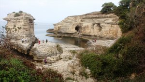 Kandıra sahilinde ekim ayında deniz keyfi
