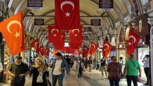 Kapalıçarşı'da 29 Ekim Cumhuriyet Bayramı coşkusu