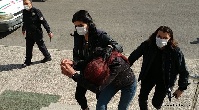 Karaman'da gardiyanı tabancayla yaralayan kadın tutuklandı